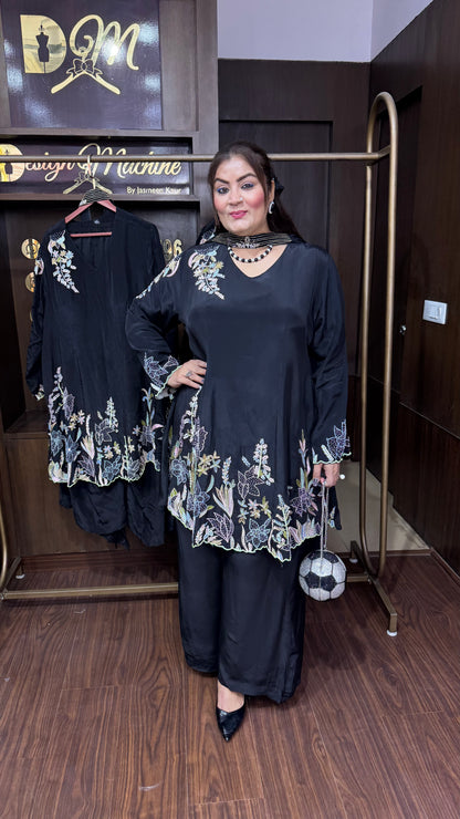 Diya (Pure Crepe Suit)