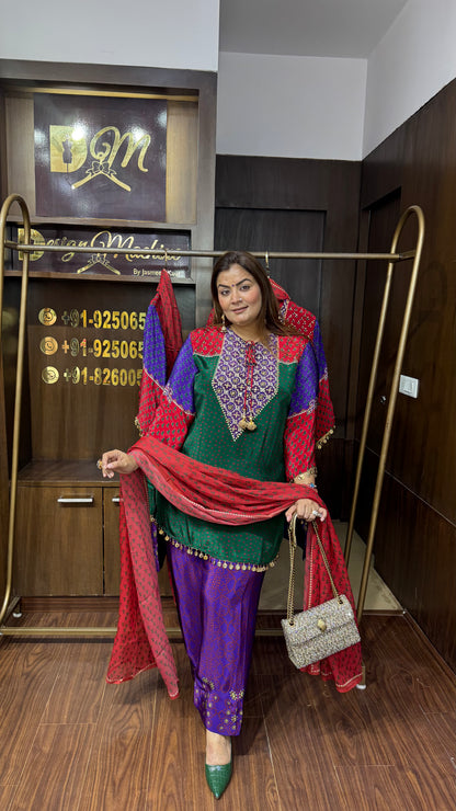 Ritika (Pure Crepe Suit)