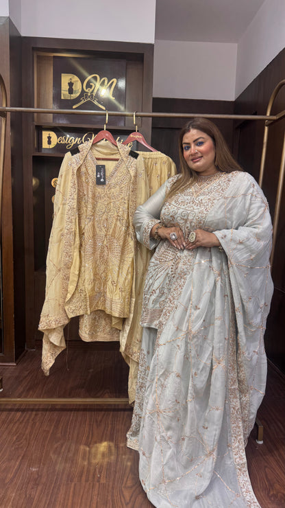 Gulnaar Sharara Suit