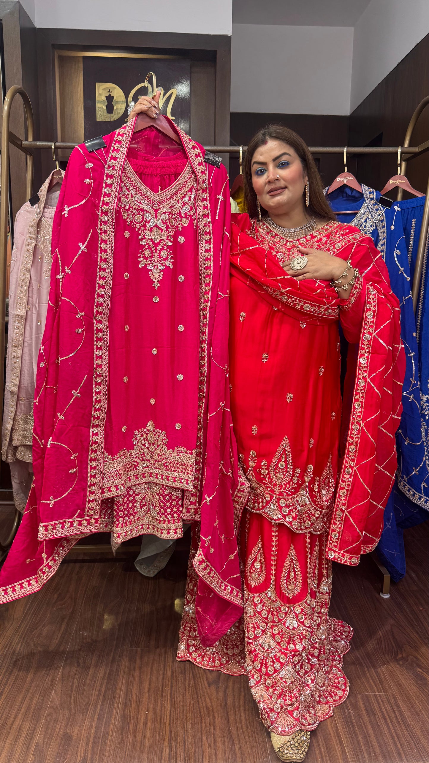 Aafreen Sharara Suit