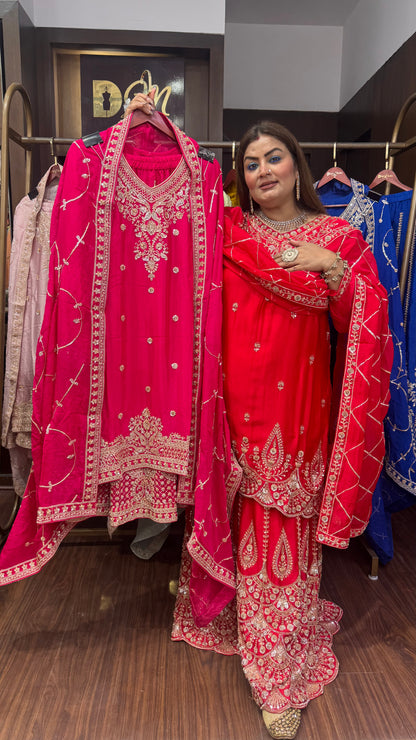 Aafreen Sharara Suit