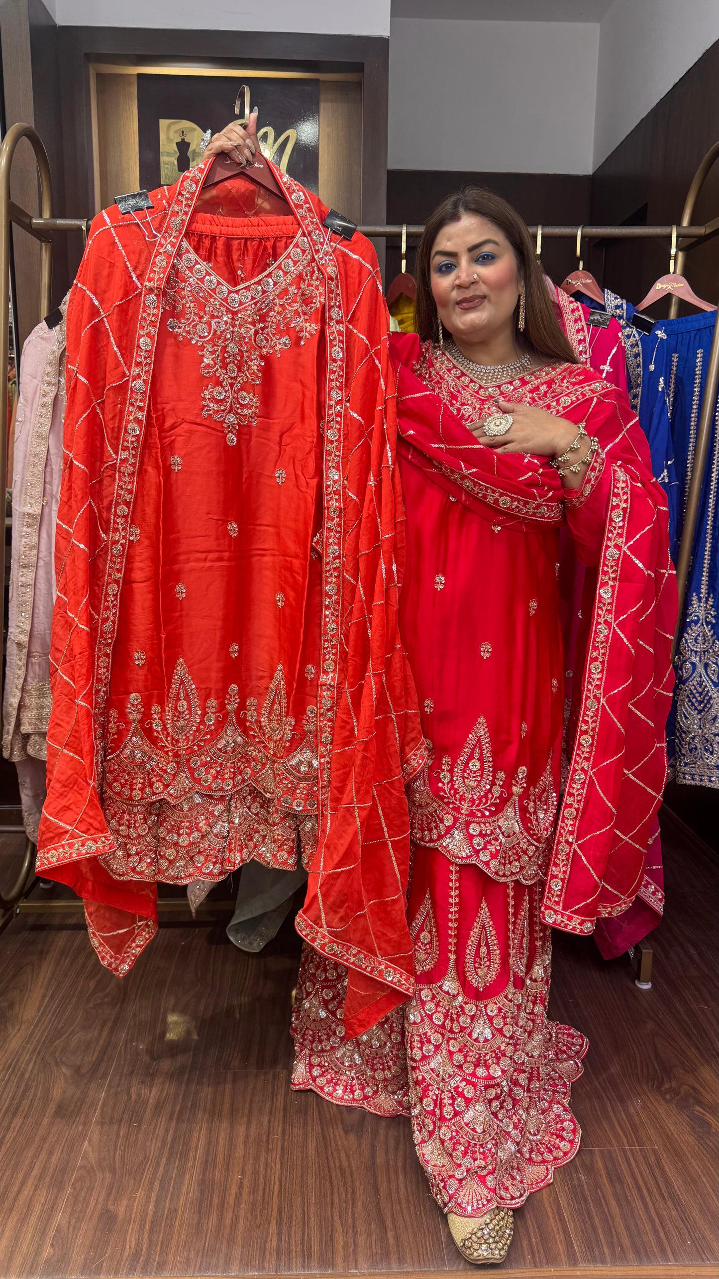 Aafreen Sharara Suit