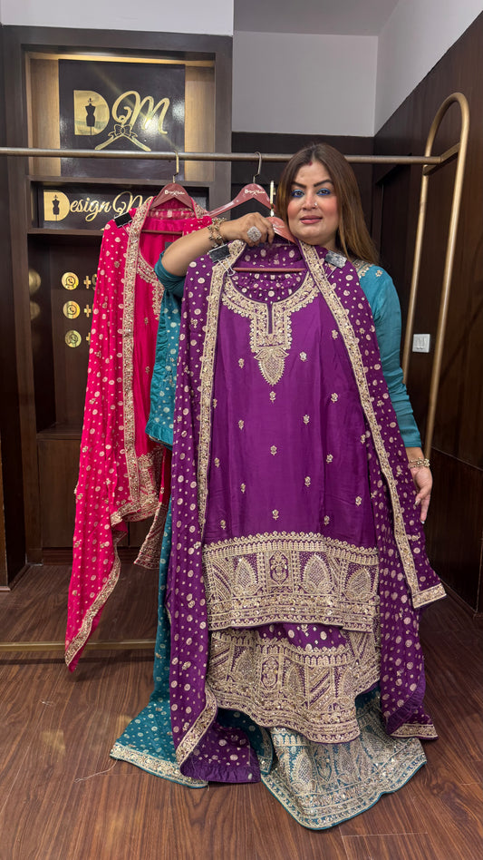 Zevar Palace Sharara Suit