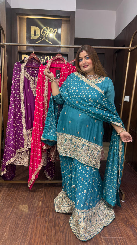Zevar Palace Sharara Suit