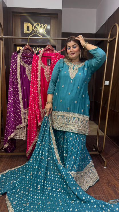 Zevar Palace Sharara Suit