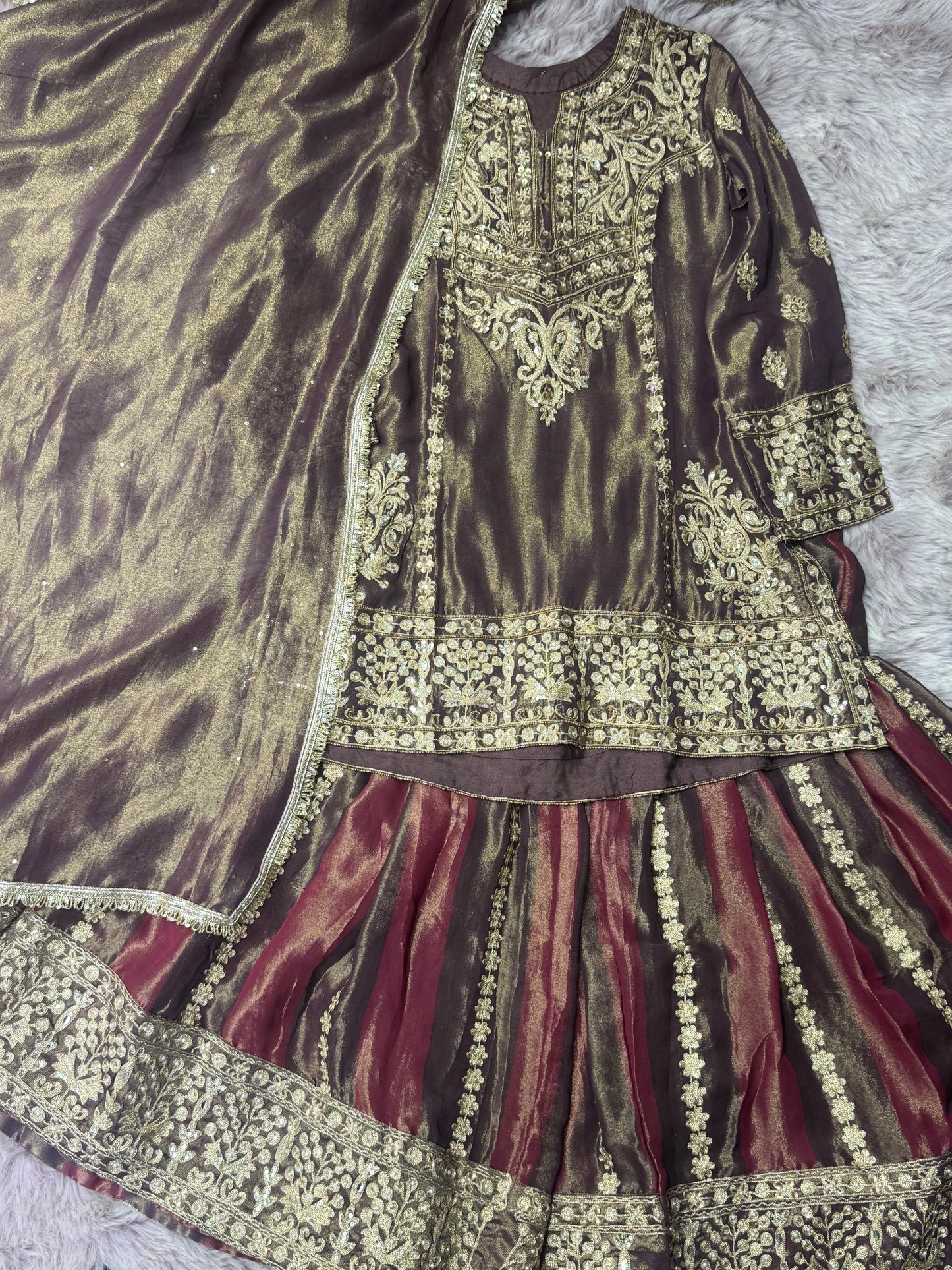 Vareesha Sharara Suit