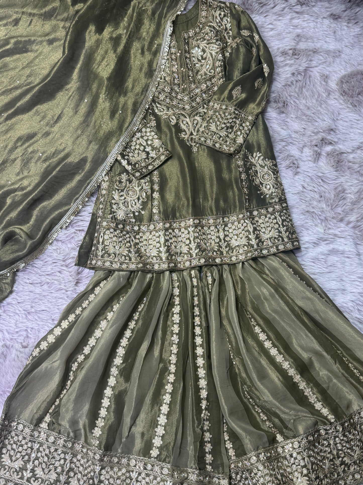 Vareesha Sharara Suit