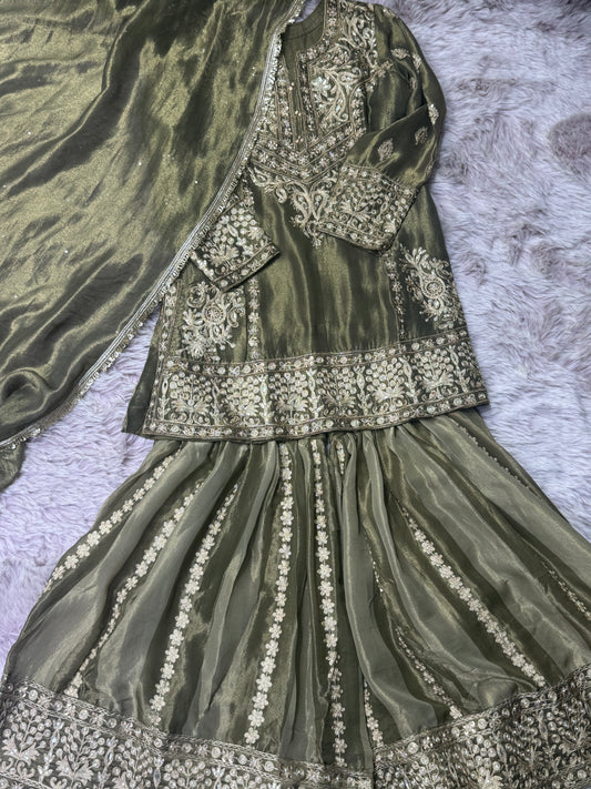 Vareesha Sharara Suit