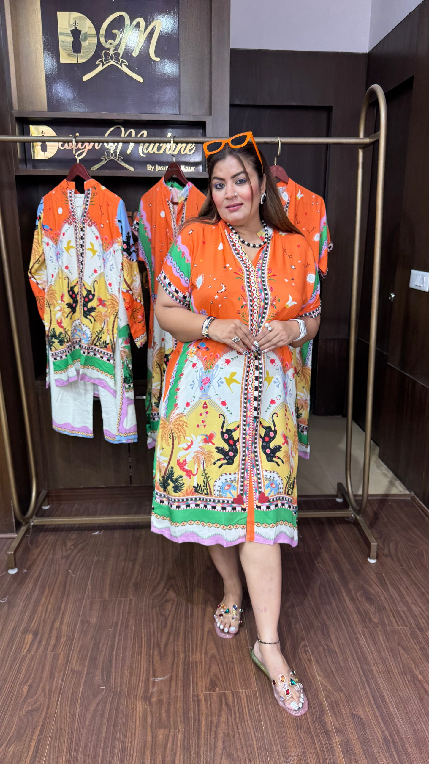 Fara (Masleen Cotton Dress)