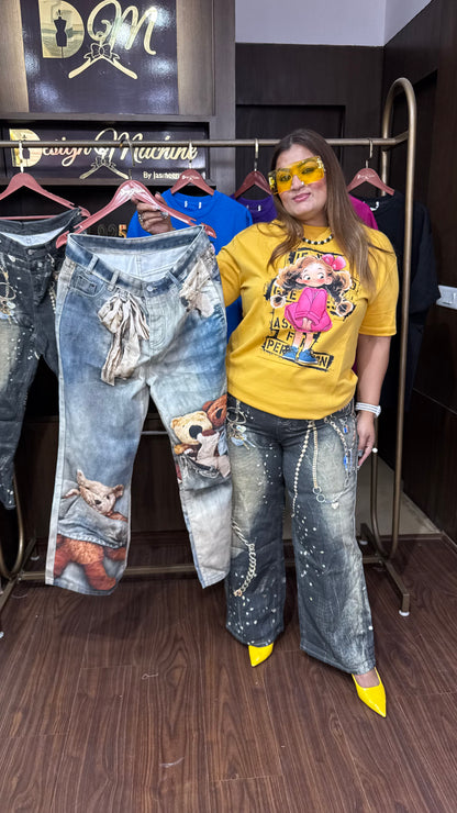 Zohra (Denim Pant)