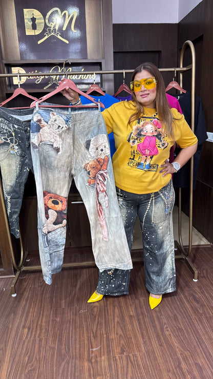 Zohra (Denim Pant)