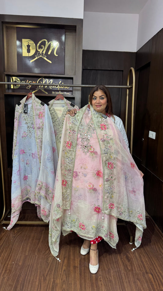 Reena (Glass Tissue Unstitch Suit)