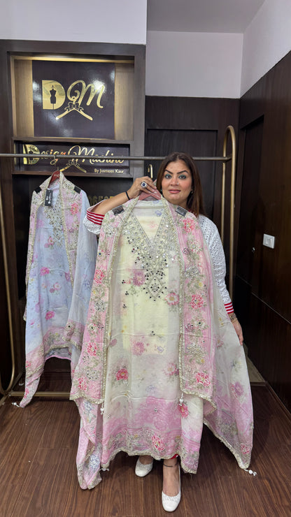 Reena (Glass Tissue Unstitch Suit)