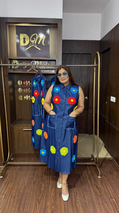 Riva (Denim Dress)