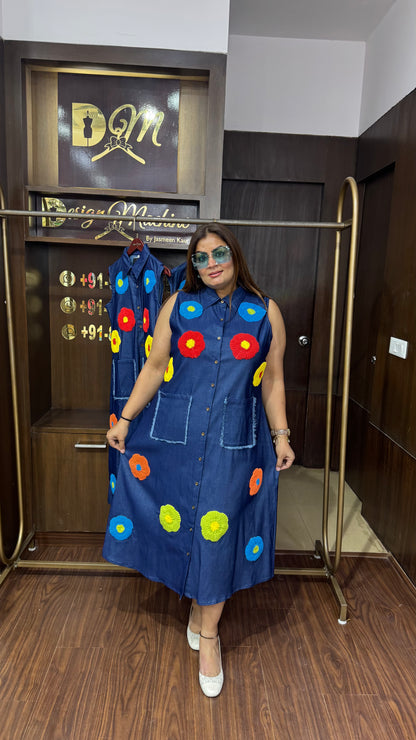 Riva (Denim Dress)