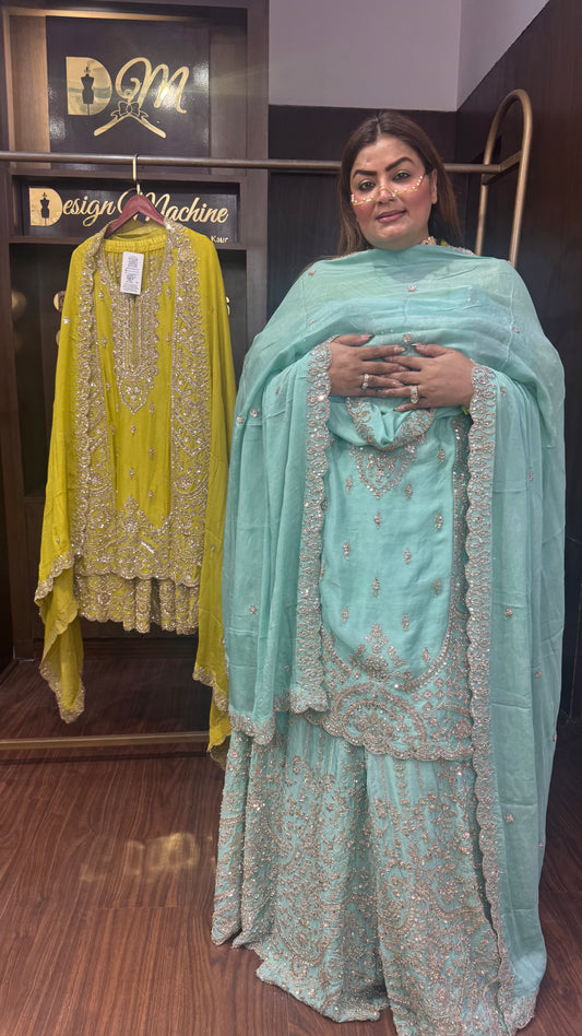 Ruhvessa (Sharara Suit)