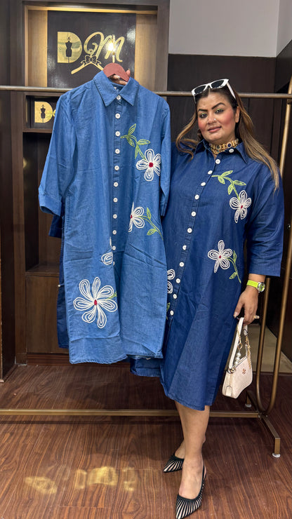 Zyphira (Denim Dress)