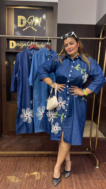 Zyphira (Denim Dress)