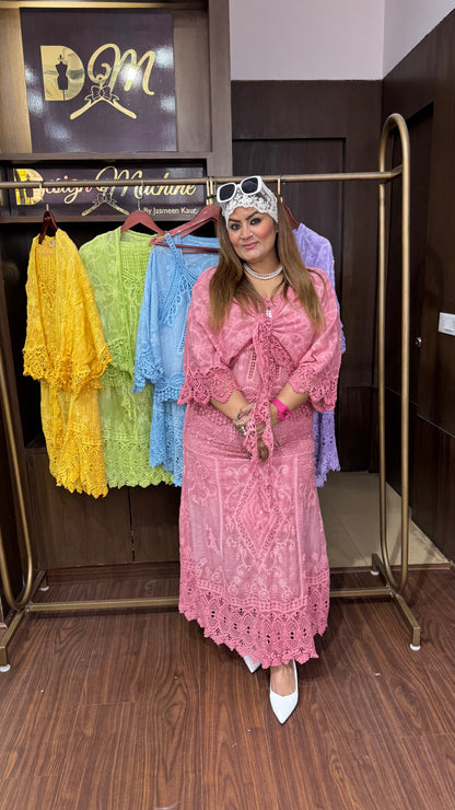 Inara (Hakoba Chikan Skirt & Top Cordset)