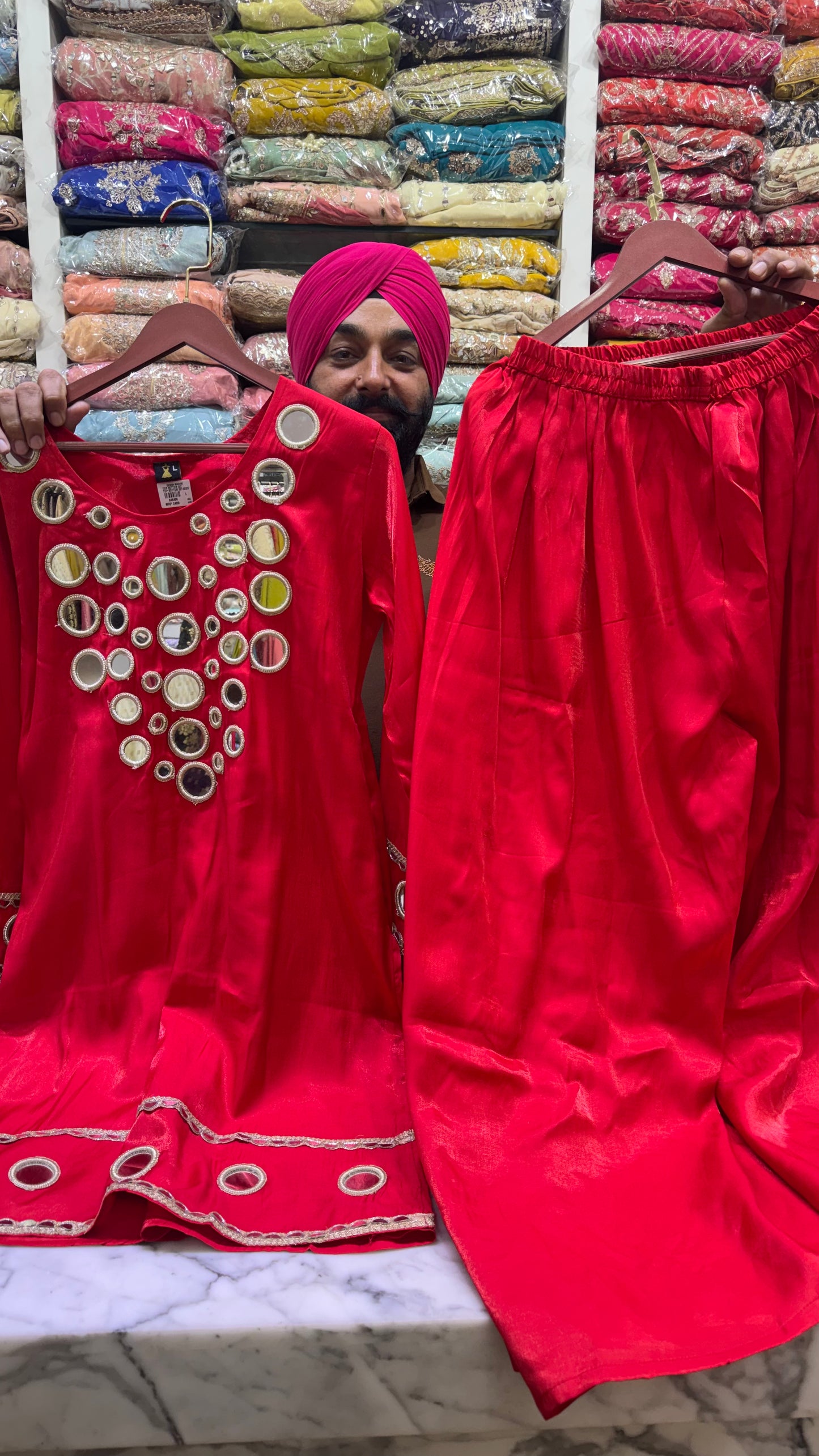 Aarohi Shimmer Potli Cordset