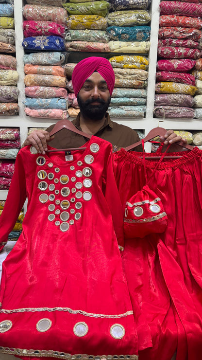 Aarohi Shimmer Potli Cordset
