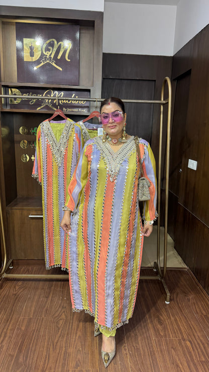 Crepe Phiran Cordset