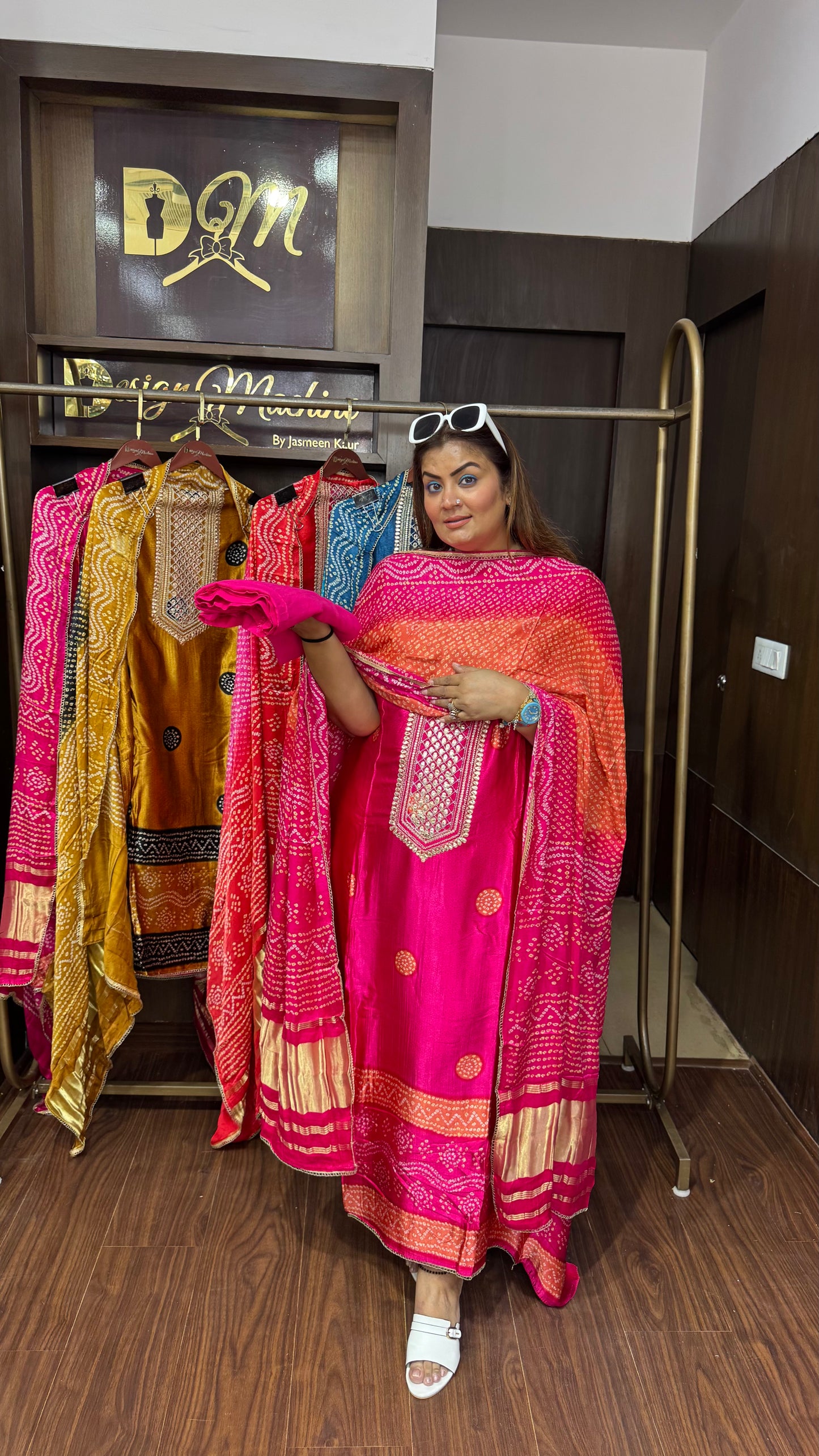 Ruhani Gajji Silk Suit
