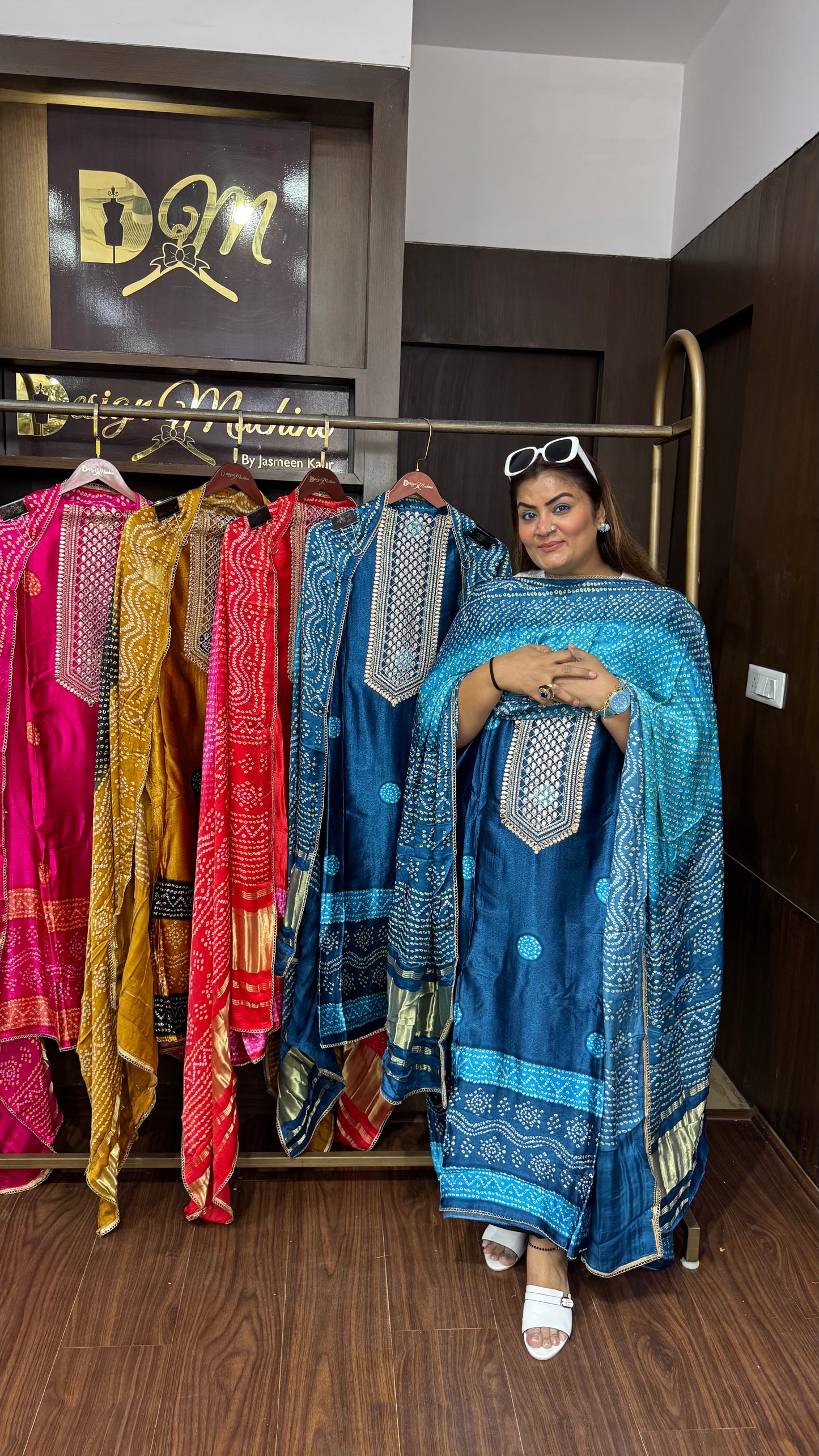 Ruhani Gajji Silk Suit