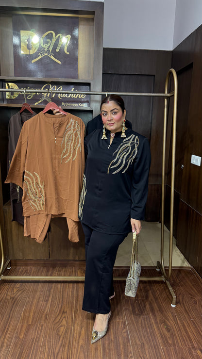 Ruhee (Pure Crepe Cordset)