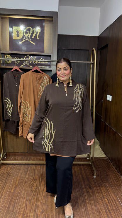 Ruhee (Pure Crepe Cordset)