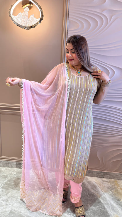 Meheriva (Pure Georgette Embroidery Suit)