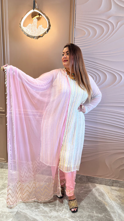 Meheriva (Pure Georgette Embroidery Suit)