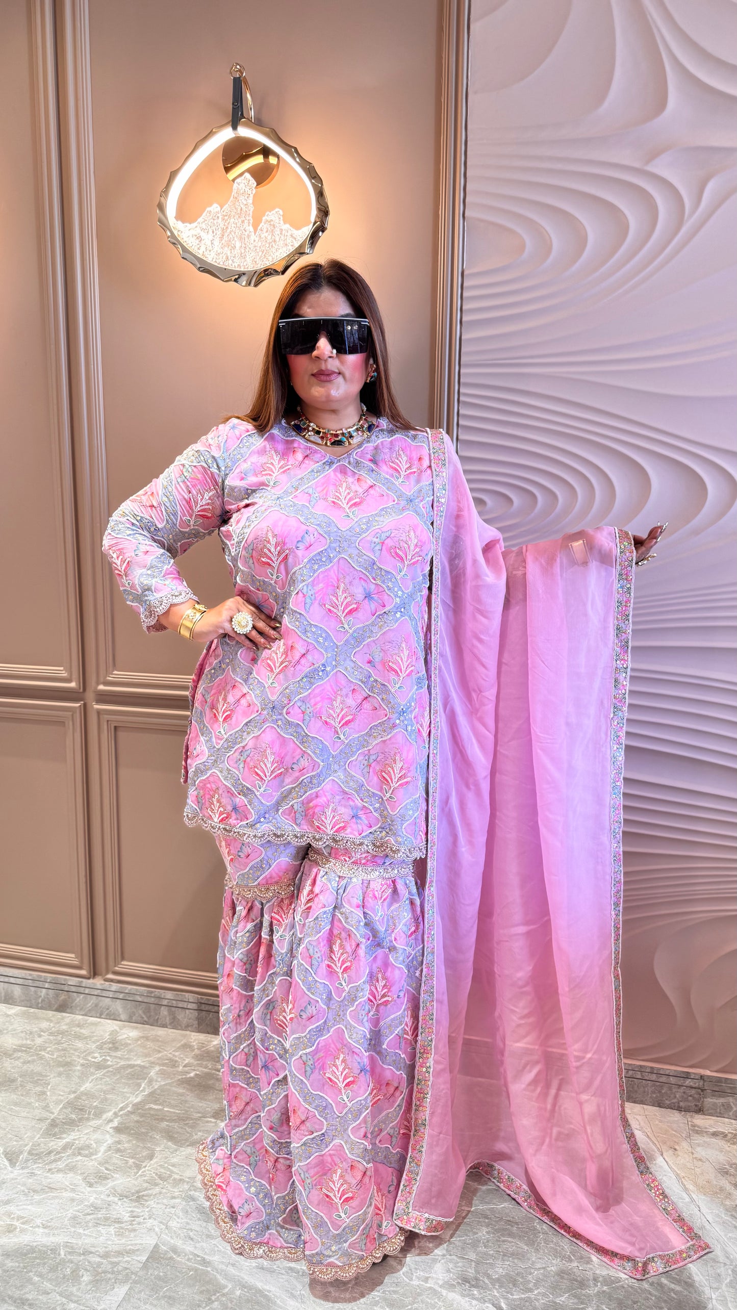 Eluneya  (Sharara Suit)