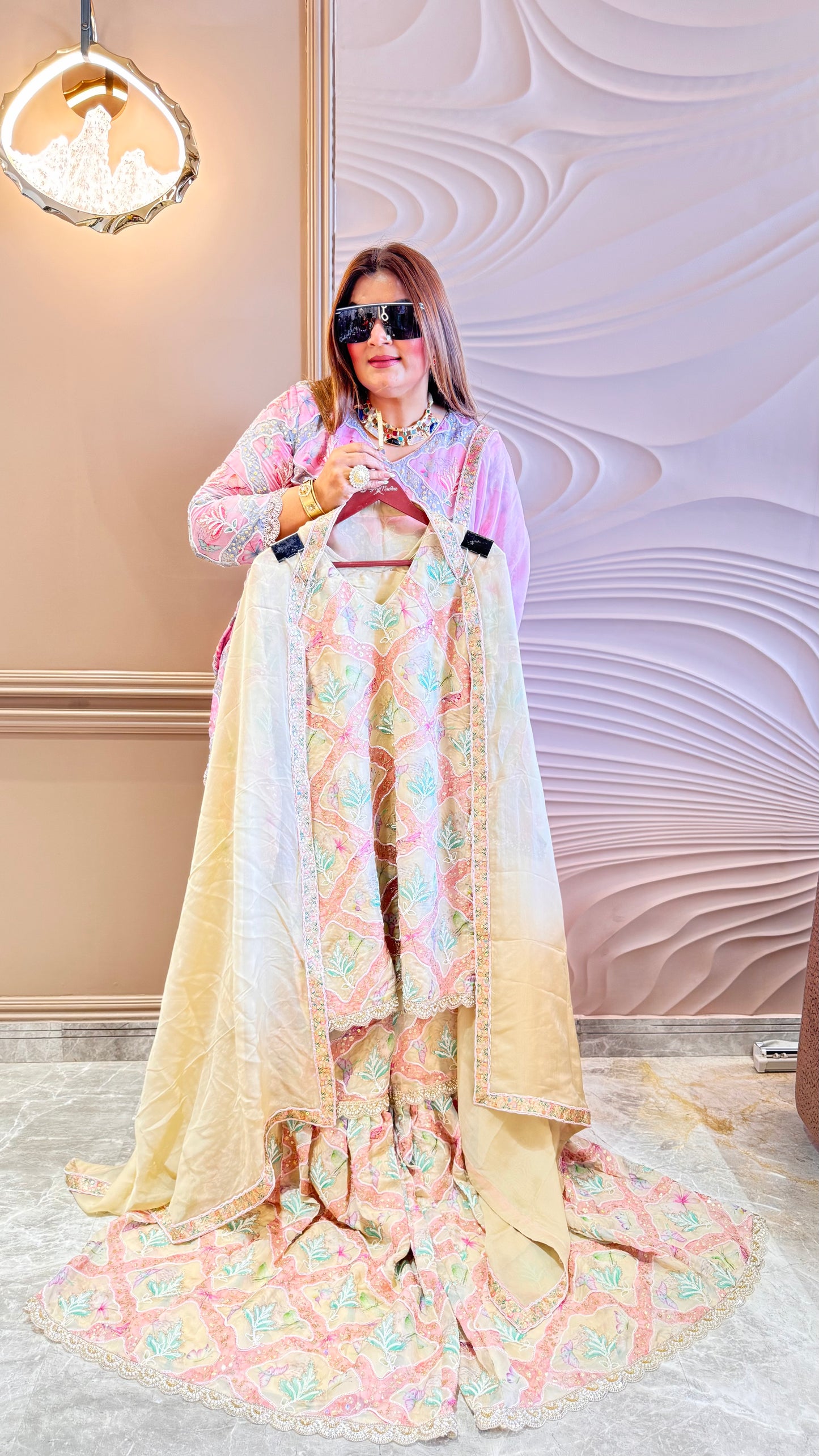 Eluneya  (Sharara Suit)