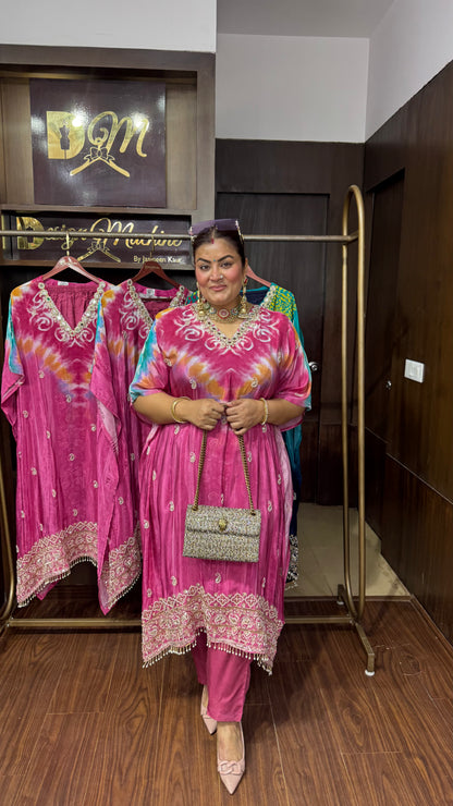 Suhani (Pure Crepe Kaftan Cordset)