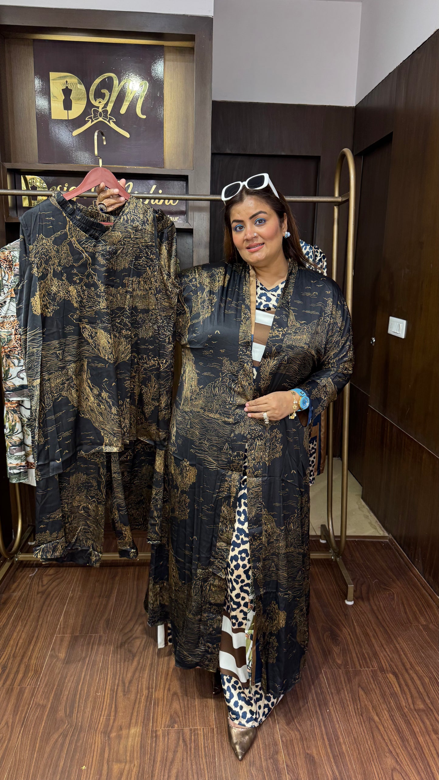 Isha (Imported Fabric 3 Piece Cordset)