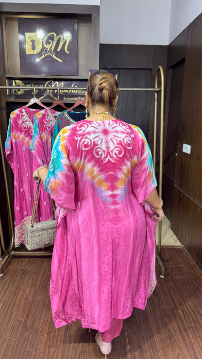 Suhani (Pure Crepe Kaftan Cordset)