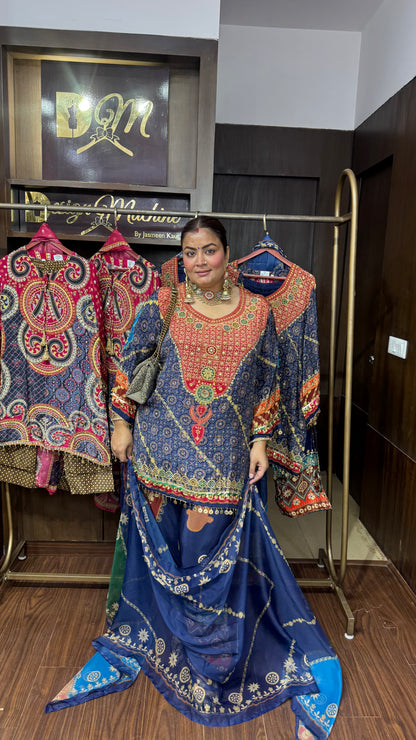 Anushka (Pure Crepe Suit)