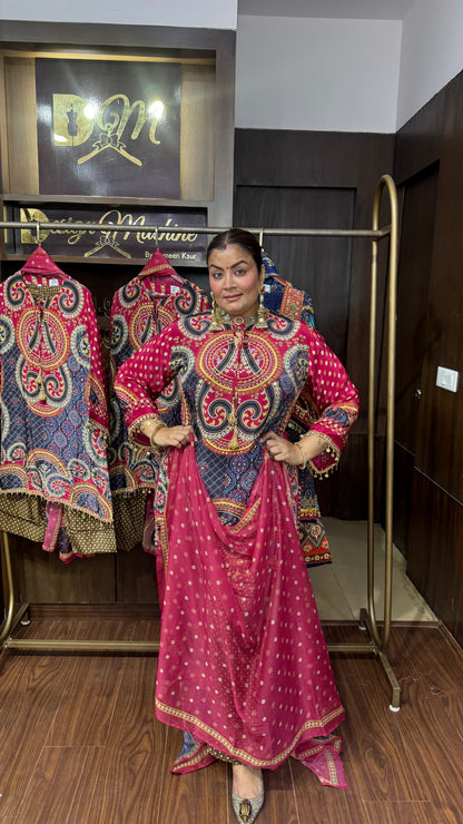 Ruhee (Pure Crepe Suit)