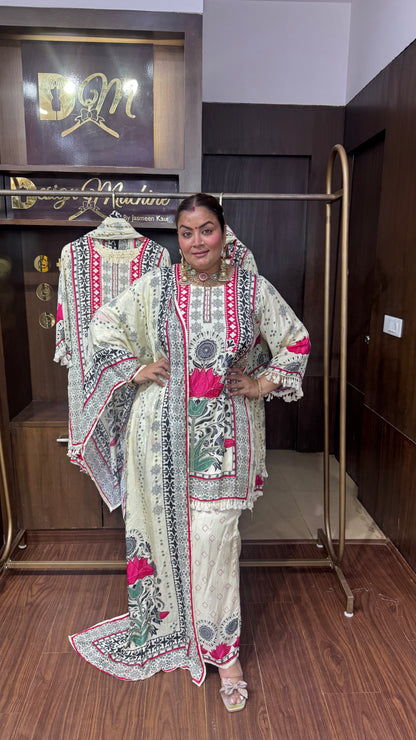 Tania (Pure Crepe Suit)