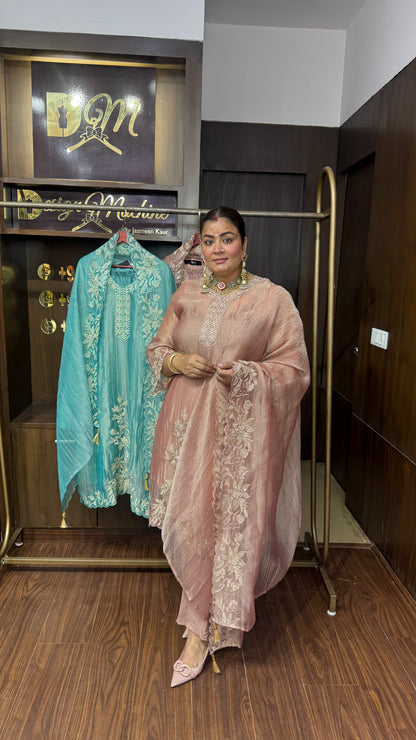Anushka (Crush Tissue Suit)