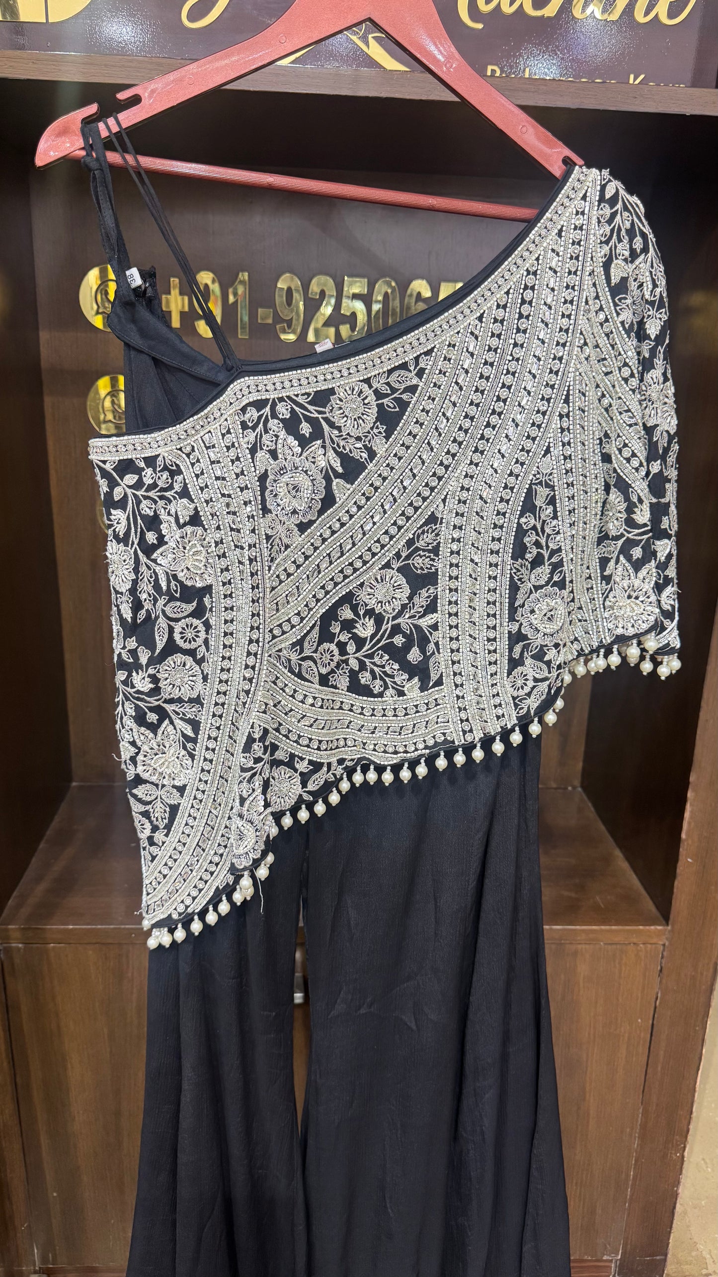 Pure Chinnon 2 Piece Indo Western