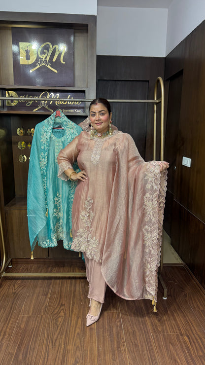 Anushka (Crush Tissue Suit)