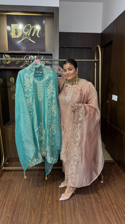 Anushka (Crush Tissue Suit)