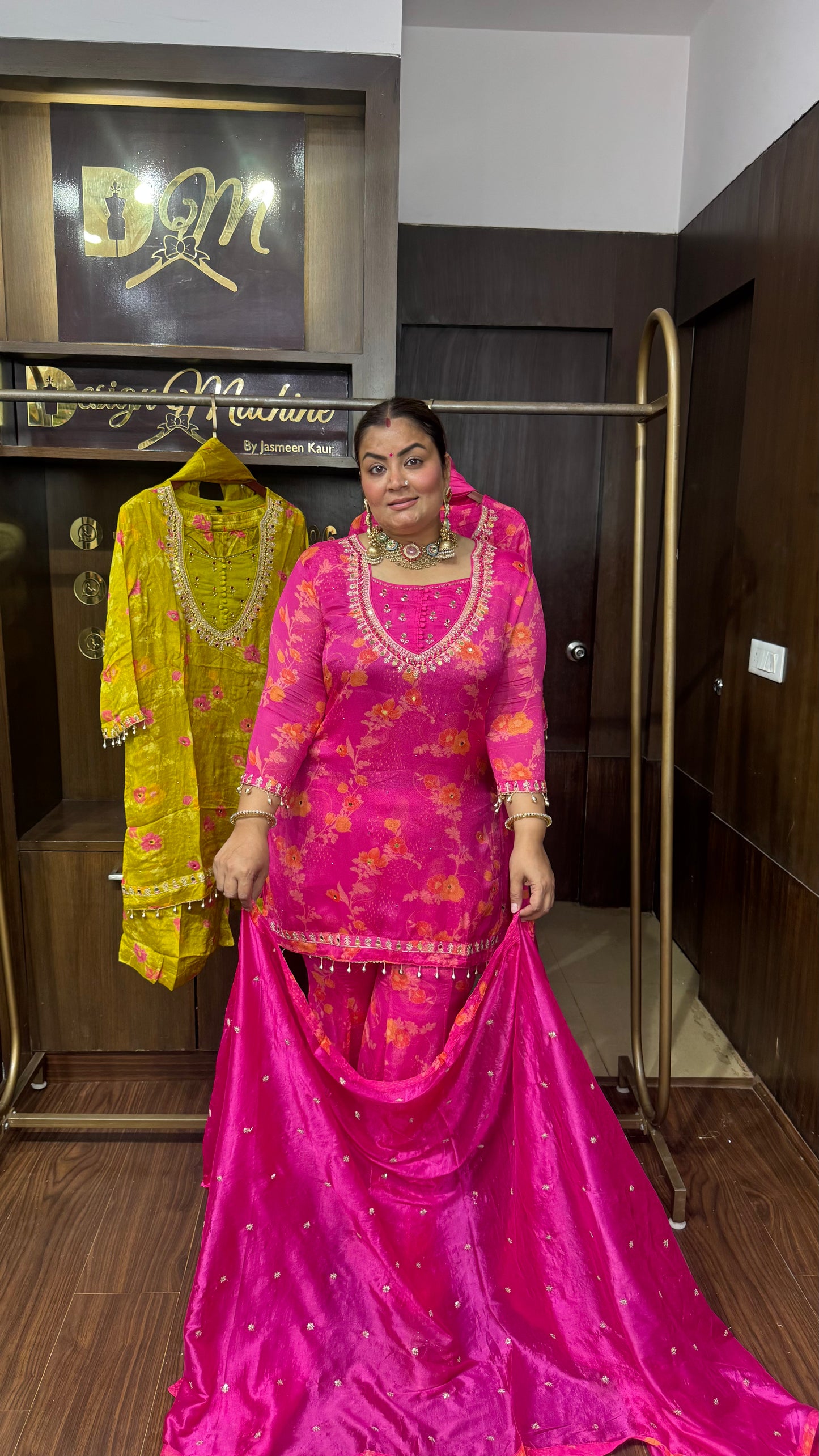 Asmi (Pure Shiffon Suit)