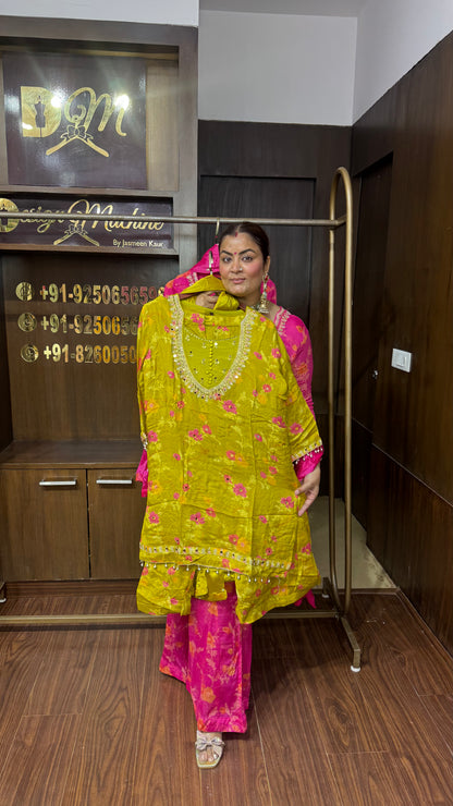 Asmi (Pure Shiffon Suit)