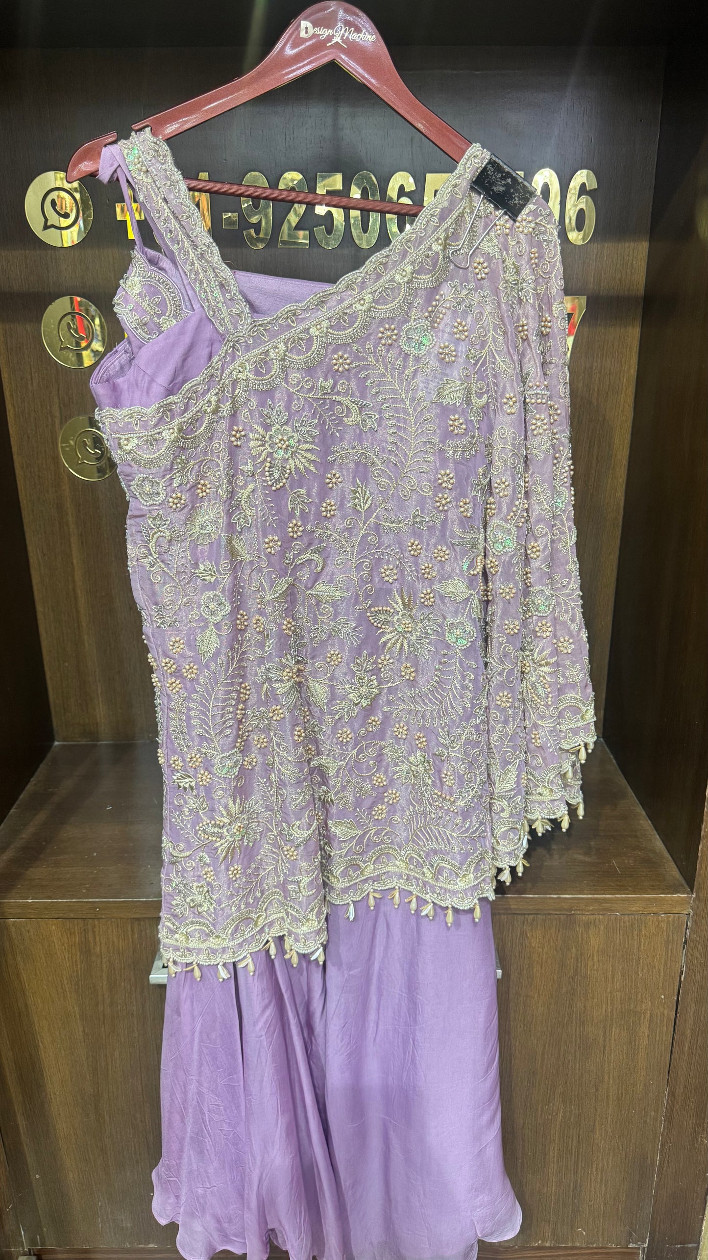 Organza Tissue 3 Piece Indo Western