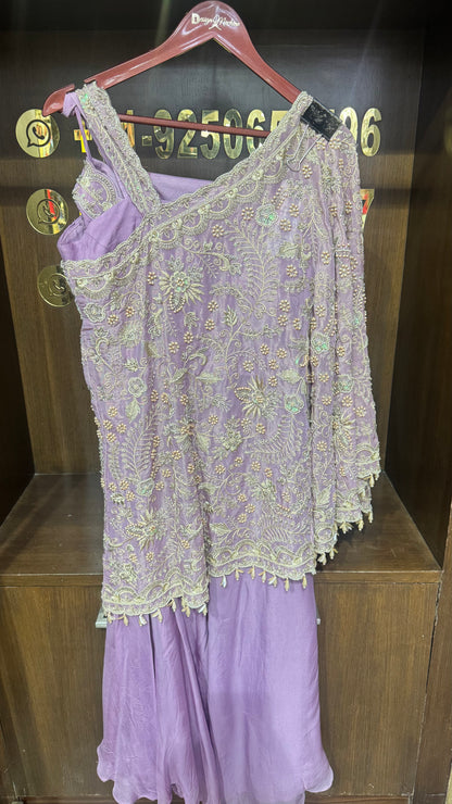 Organza Tissue 3 Piece Indo Western