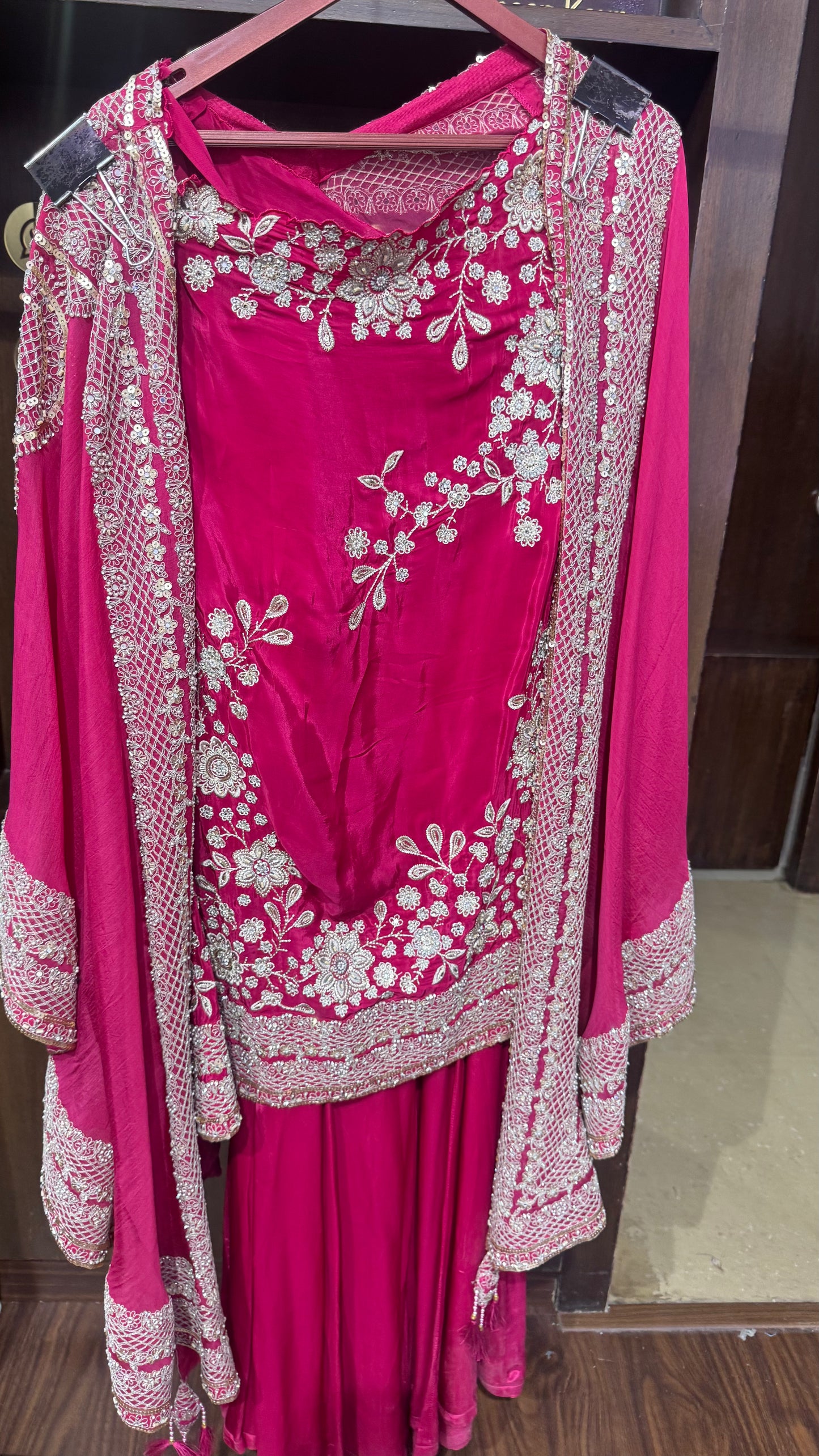 Rysa (Pure Crepe 3 Piece Indo Western)