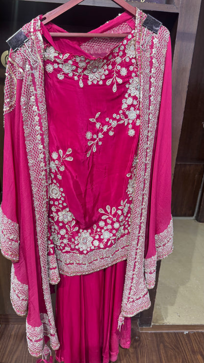 Rysa (Pure Crepe 3 Piece Indo Western)